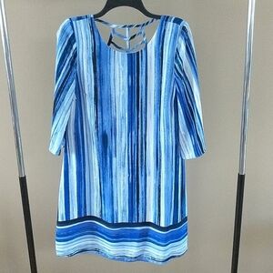 Apt 9 Sz 6 Flowy Fully Lined Cut Out Back